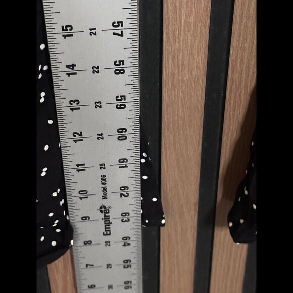 New Flynn Skye Jumpsuit Small Black Polka Dot Halter Neck Flare Lightweight - Picture 8 of 9